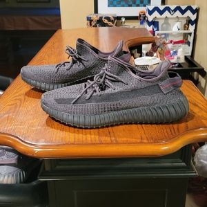Adidas Yeezy 350 Black Static (Reflective) - Size 11
